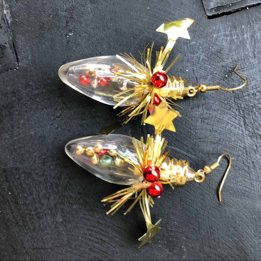 Earrings Christmas Glitz